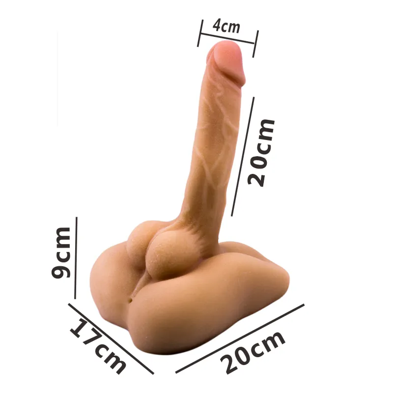Bigger Man Unisex Ultra Gerçekçi 1.7 Kg Kalçalı Dildo