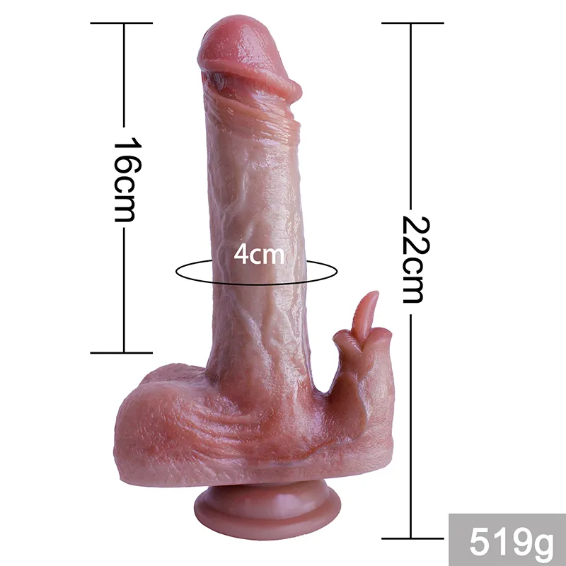 Bunny Hareketli Isıtmalı Rotasyonlu Titreşimli Dildo