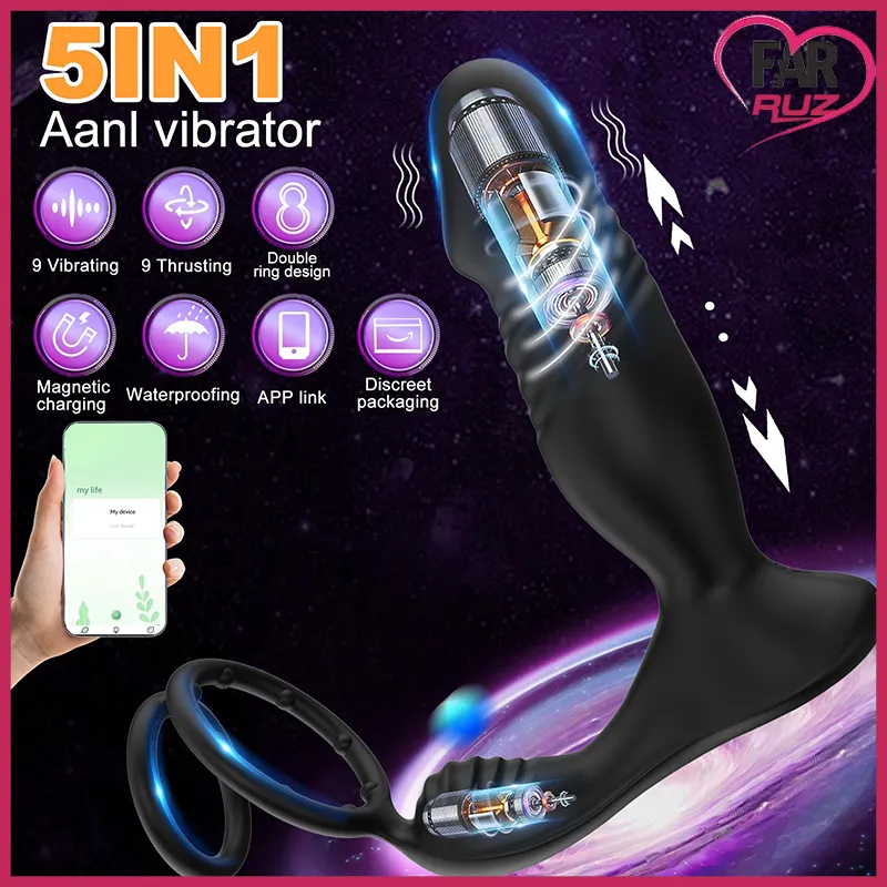 Farruz Akıllı Prostat Masaj Aleti ve Anal Vibratör