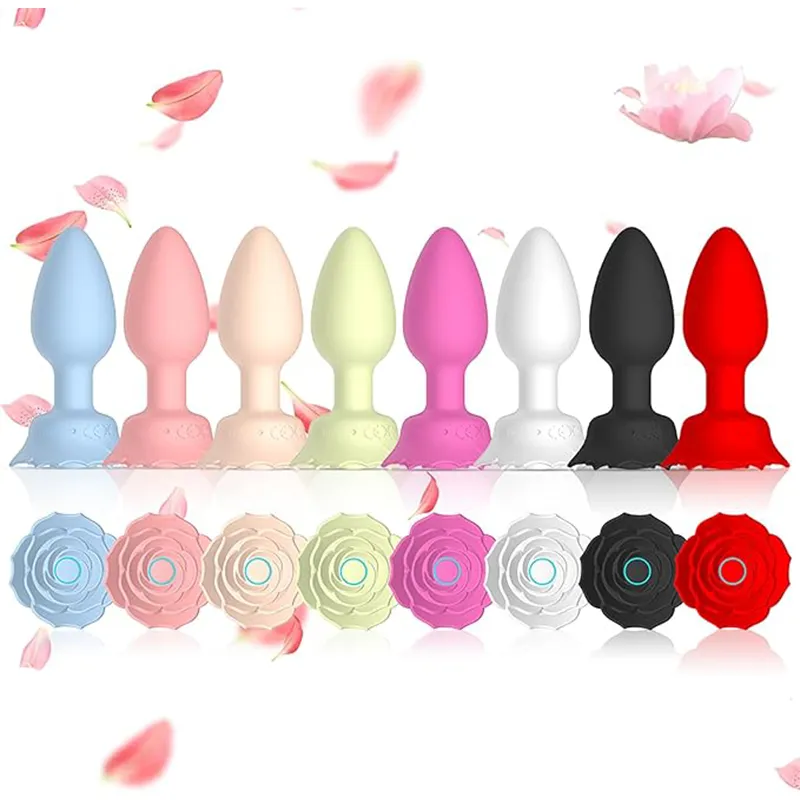 Farruz Angel Rose Titreşimli Soft Anal Tıkaç
