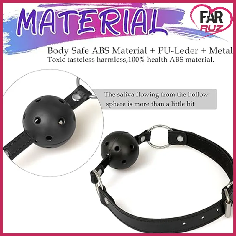 Farruz BDSM 4’ü 1 Arada Bondage ve Anal Plug Esaret Seti