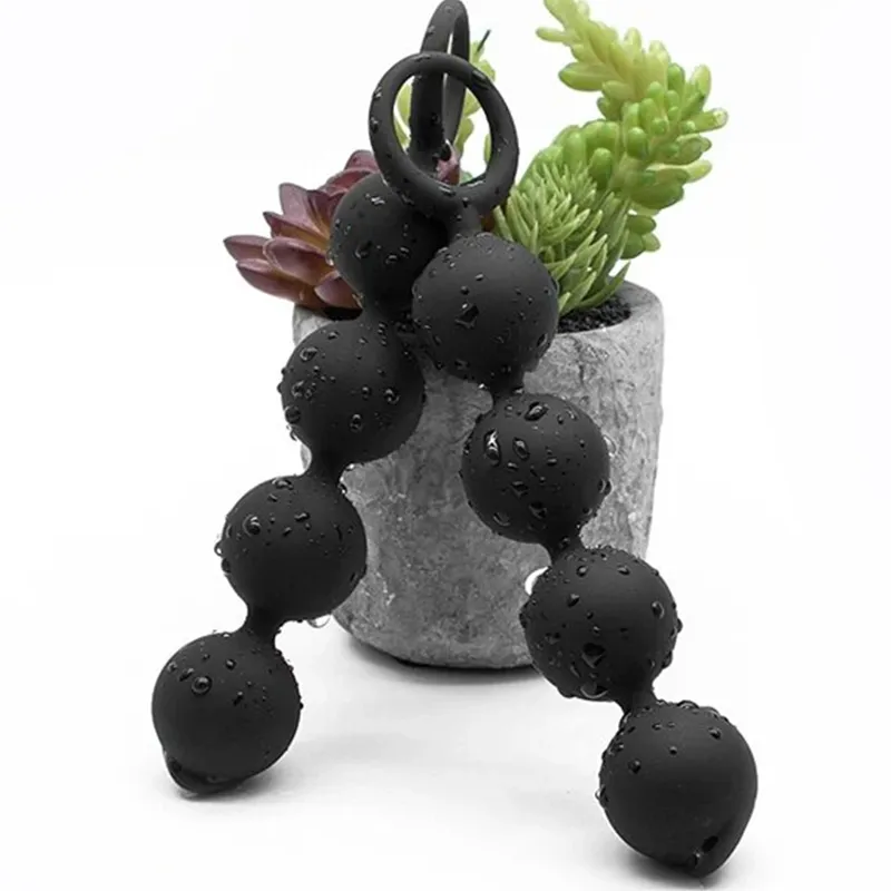 Farruz Black Ball 4 Boğumlu Vajina ve Anal Topu