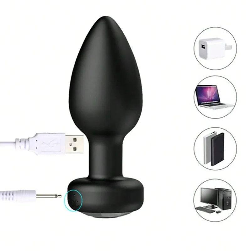 Farruz Elips Uzaktan Kumandalı Anal Plug Vibratör