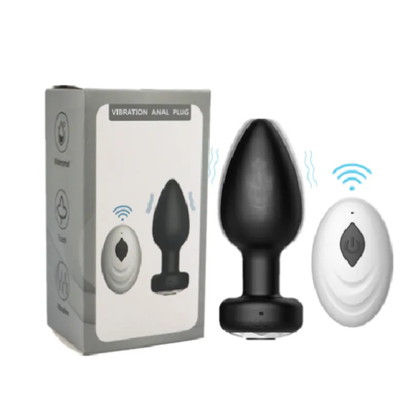 Farruz Elips Uzaktan Kumandalı Anal Plug Vibratör
