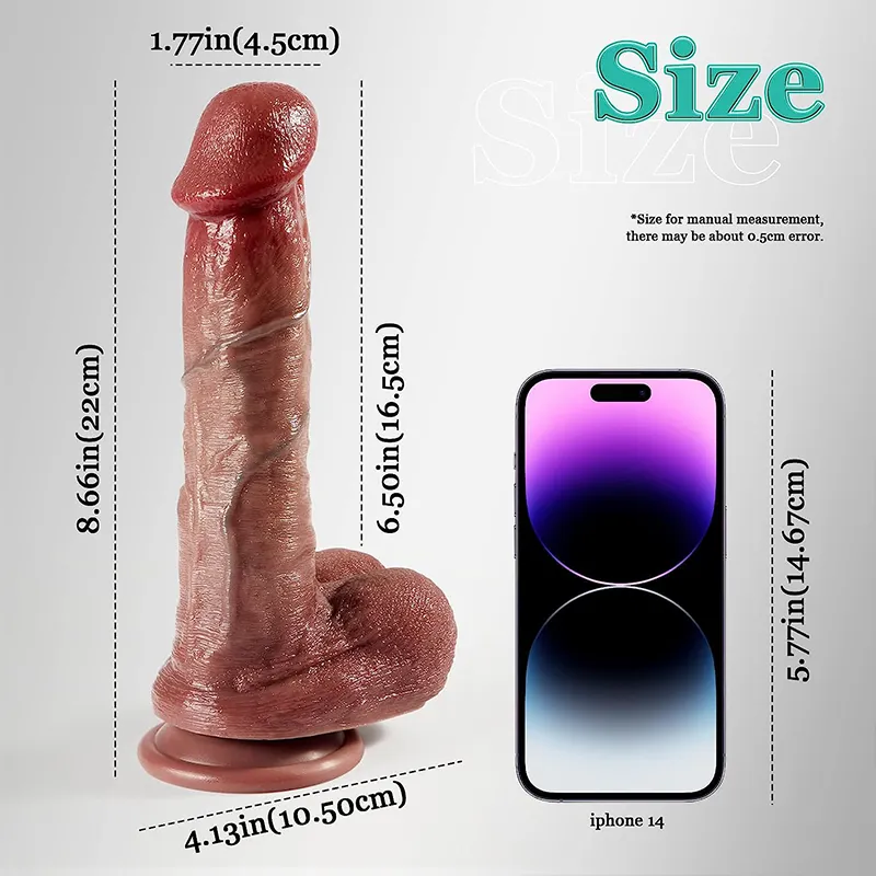 Farruz Hyper Gold 22 Cm Platinum Silikon Ultra Dildo
