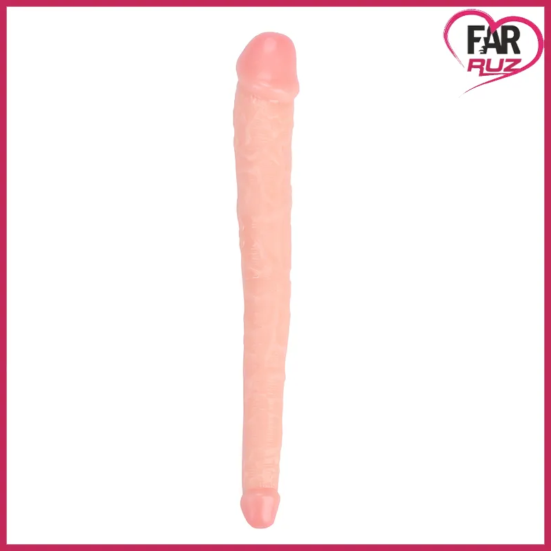 Farruz Kalle 27 Cm Çift Taraflı Gerçekçi Unisex Dildo
