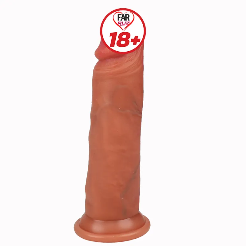 Farruz Mike Satisfaction Çift Katmanlı Ultra Gerçekçi Dildo