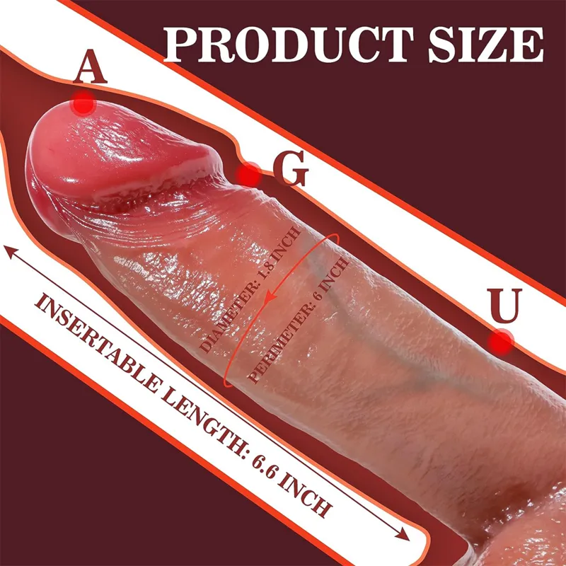 Farruz Satisfactory King Çift Katmanlı Ultra Gerçekçi Dildo