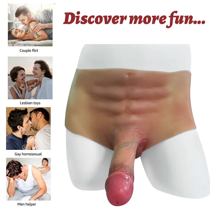 Farruz Strap-On Down Long Boxer Giyilebilir Yapay Penisler
