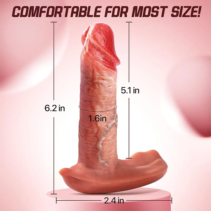 Farruz Wearable Hareketli Isıtmalı Giyilebilir Dildo