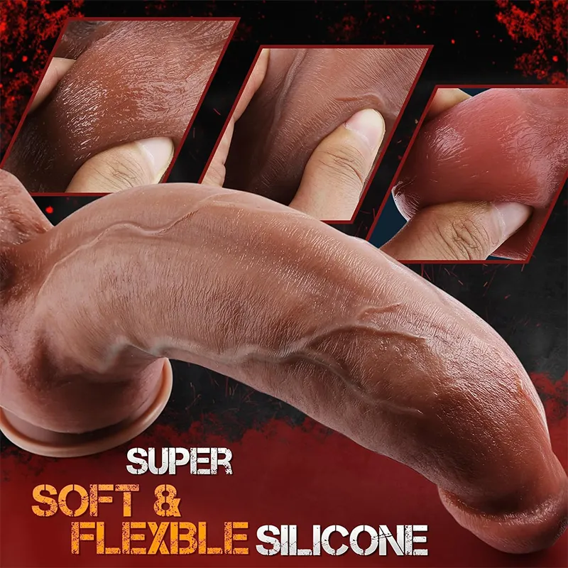 Giant King 33 Cm Ultra Gerçekçi Platinum Mega Dildo