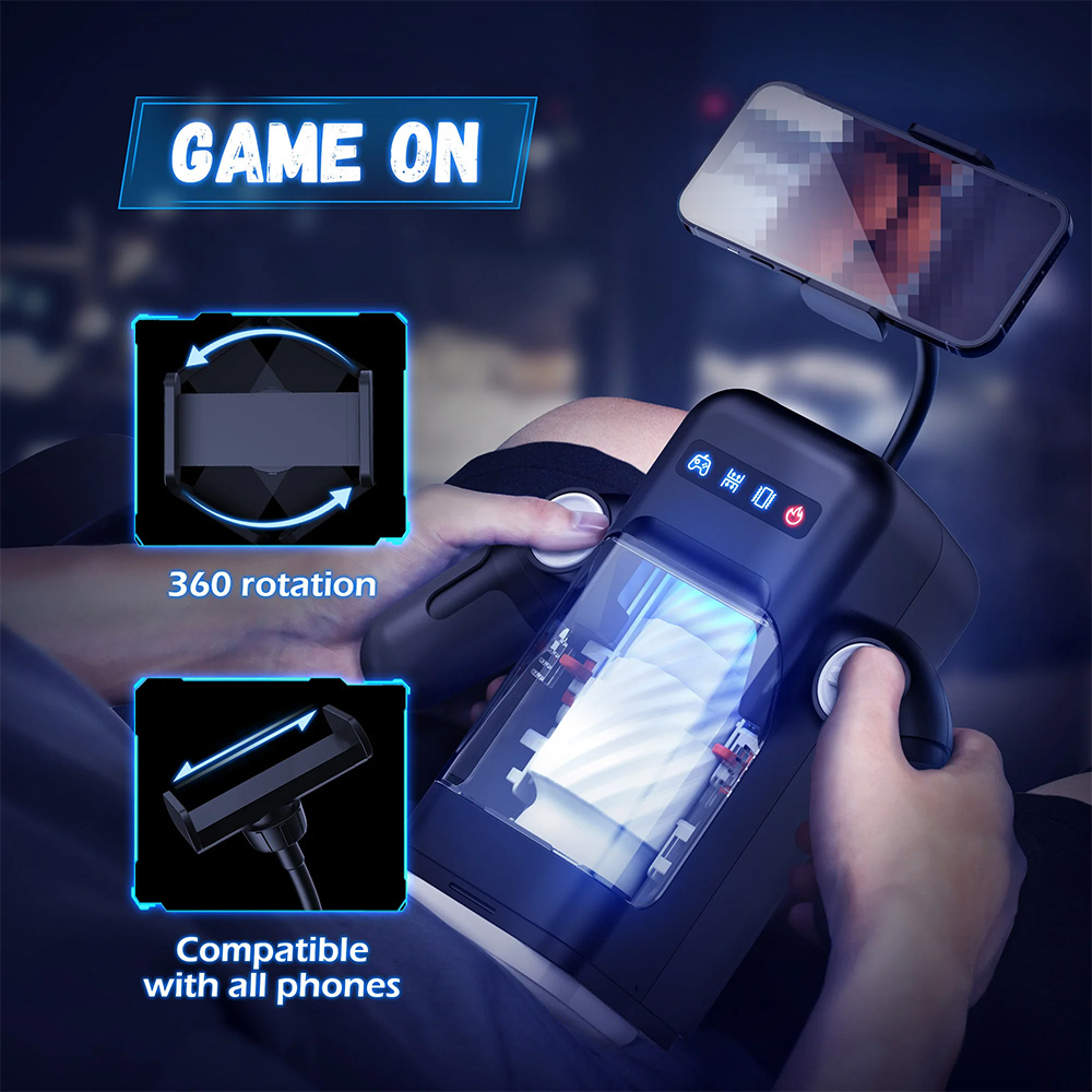 Fight XXX Game Otomatik Oyuncu Telefon Tutucu Mastürbatör