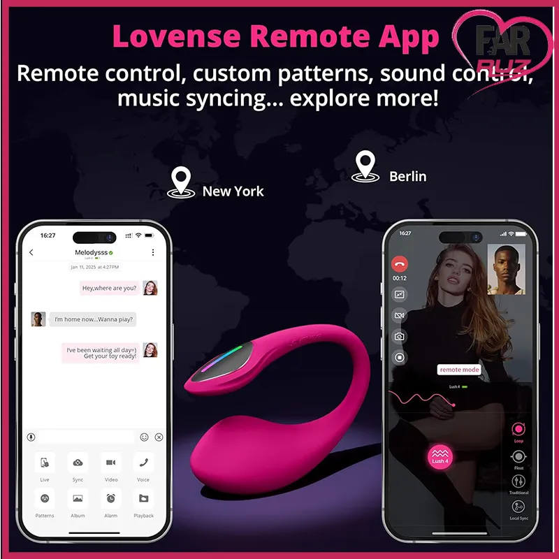 Lovense Lush 4 İnteraktif Akıllı Vibratör