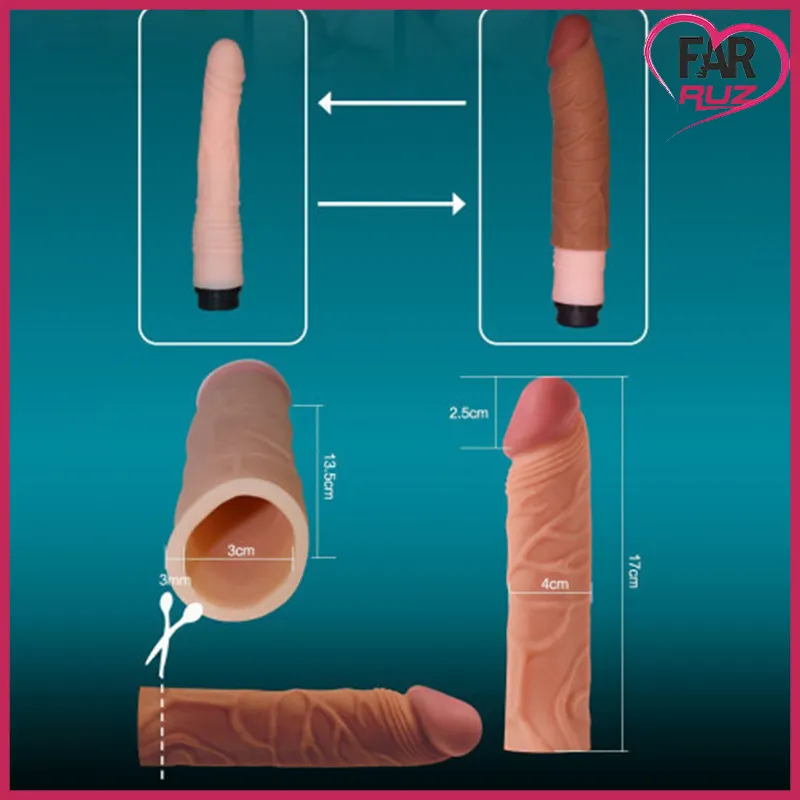 Lovetoy Pleasure X Tender 17 Cm Ekstra Kalınlıklı Penis Kılıfı