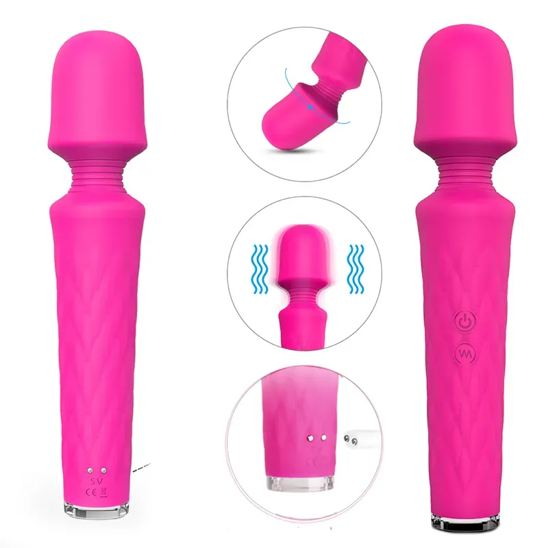 Magic Wand Strong Ultra Güçlü Hız Ayarlı Değnek Vibratör