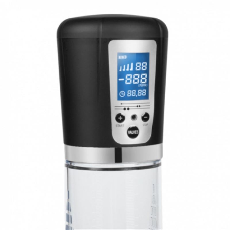 Smart Pump USB Şarjlı Akıllı Penis Pompası LCD Ekranlı