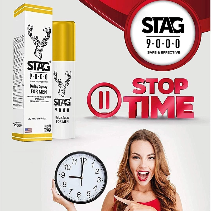 STAG 9000 Erkek için 20 ml Delay Sprey