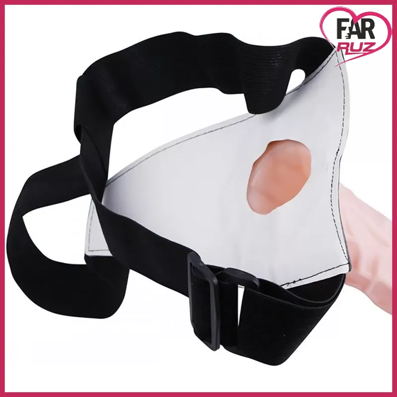 Wear Penis 20 Cm İçi Boş Belden Bağlamalı Vibratör